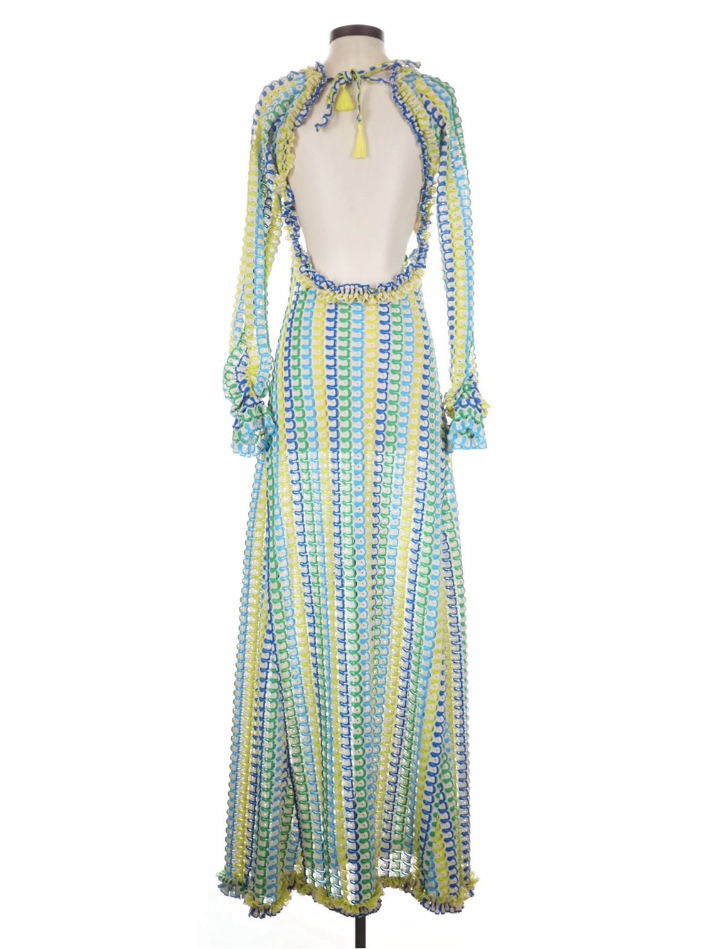 LAMPEROS ATELIER Violette Dress Luxury Beachwear Mermaid One Size GUC - Picture 5 of 6